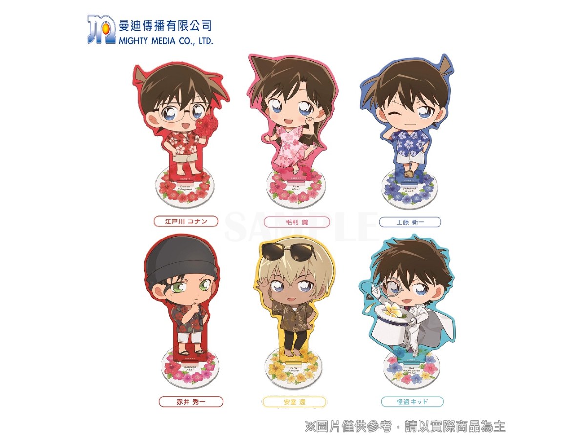 [曼迪] 名偵探柯南日版-壓克力人形立牌-夏威夷花環款