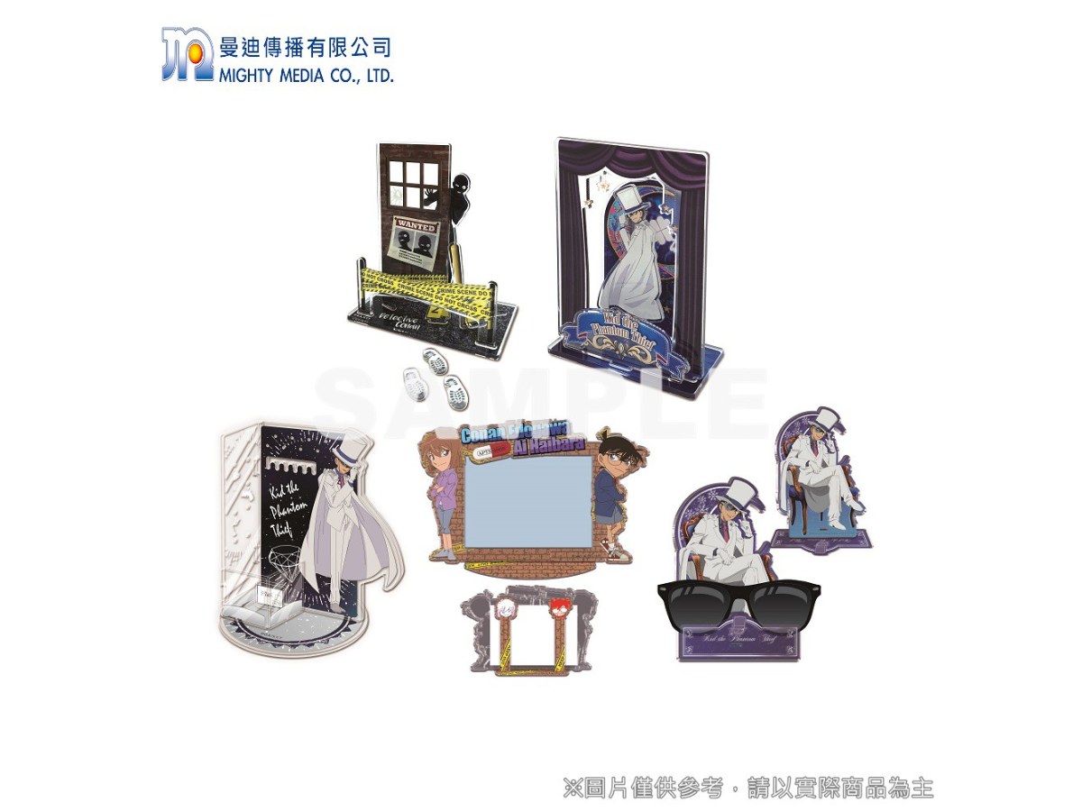 [曼迪] 名偵探柯南-壓克力場景組-柯南 小哀 基德 犯人 黑衣人