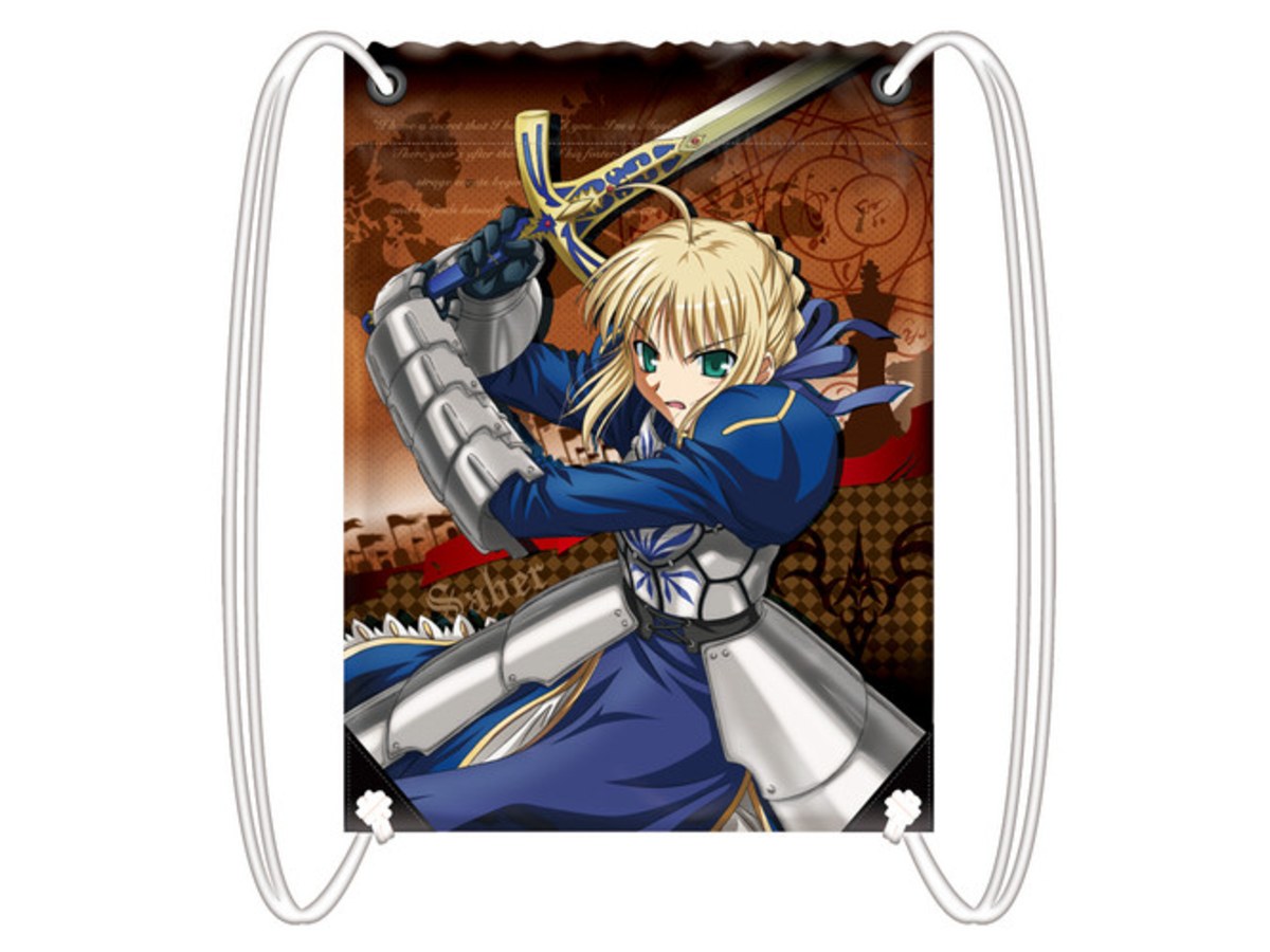 Fate/stay night 輕便束口後背包(2)