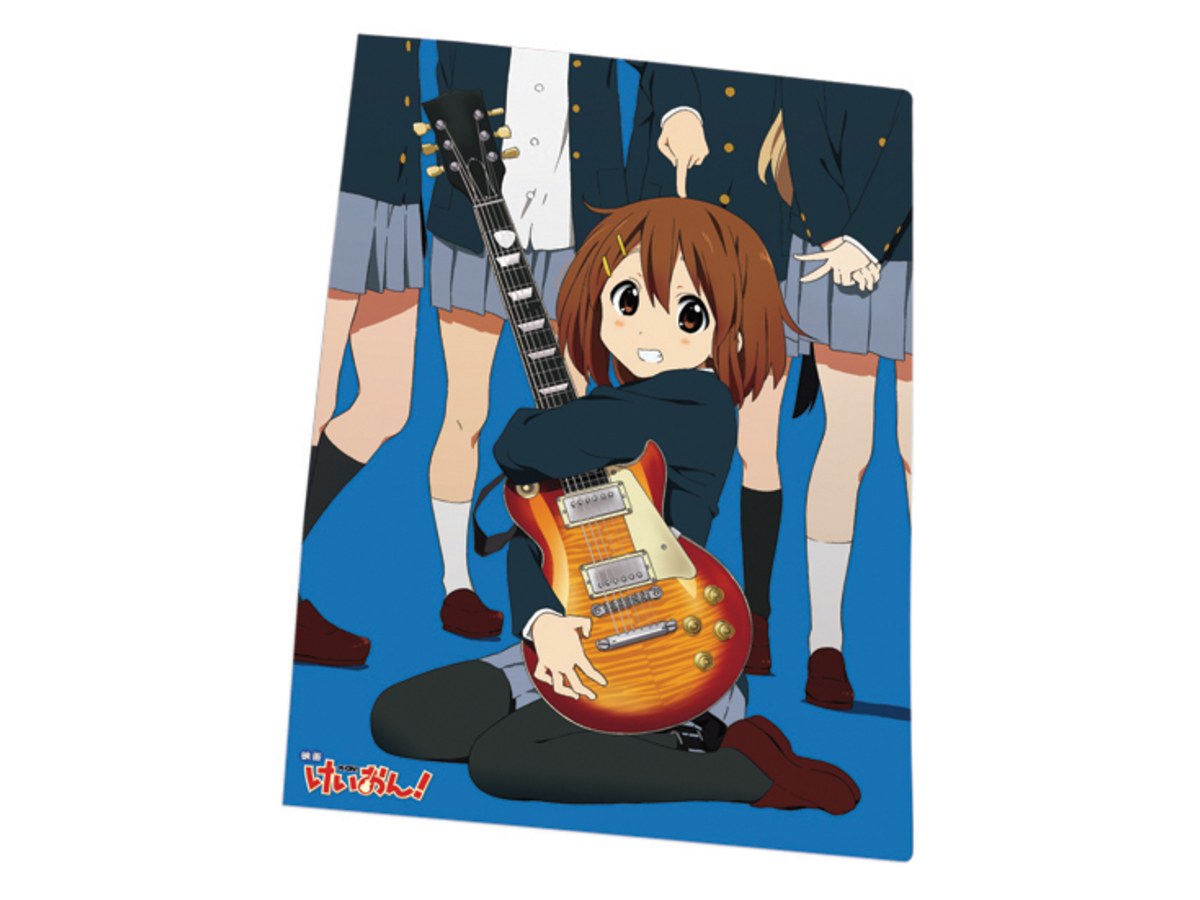 K-ON!輕音部 電影版 雙層L型資料夾(5)
