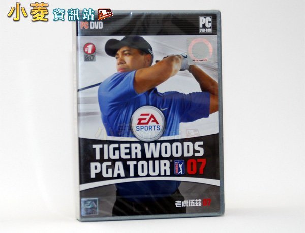 老虎伍茲高爾夫 2007 Tiger Woods PGA Tour 英文版｜經典球場模擬神作🎯 收藏推薦