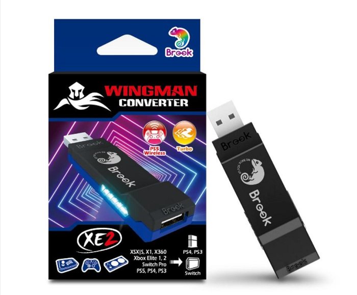 《BROOK 超級轉接器 Wingman XE2》支援 XOne菁英1&2 / XSX / Switch / PS4 / PC｜新品上市｜非買不可