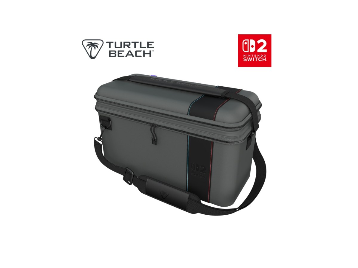 TBA-8204-85 Turtle Beach PlayTrek 2-in-1 Case NS2 黑色二合一 收納包《任天堂授權
