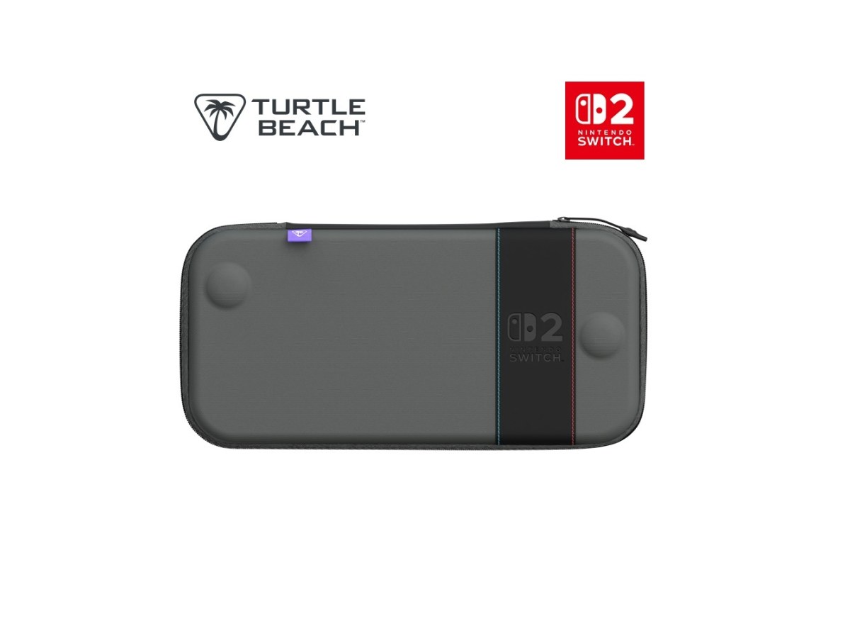 TBA-8203-85 Turtle Beach PlayTrek Slim Case NS2 黑色輕薄收納包《任天堂授權》