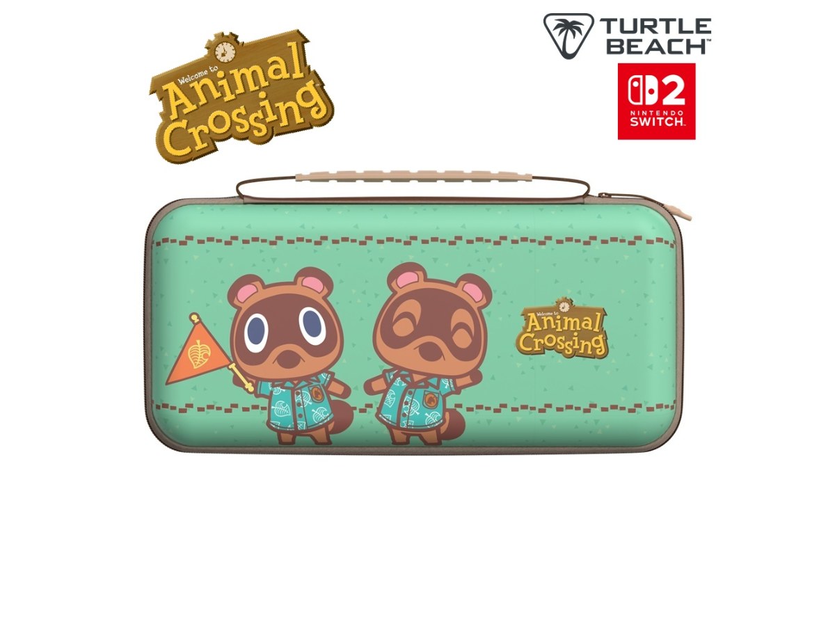 TBA-8902-55 Turtle Beach PlayTrek Travel Case NS2 動森 豆狸&粒狸收納包《任天堂授