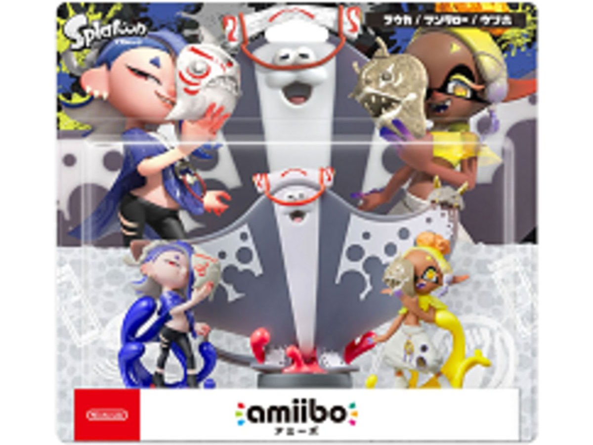 曼曼.莎莎.鬼福(斯普拉遁3系列) Amiibo