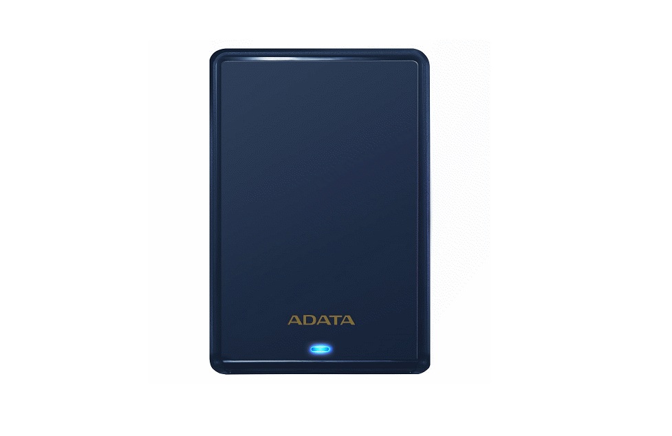 威剛 HV620 1TB 2.5吋 超薄鏡面 外接硬碟(藍) ADATA AHV620S-1TU31-CBL