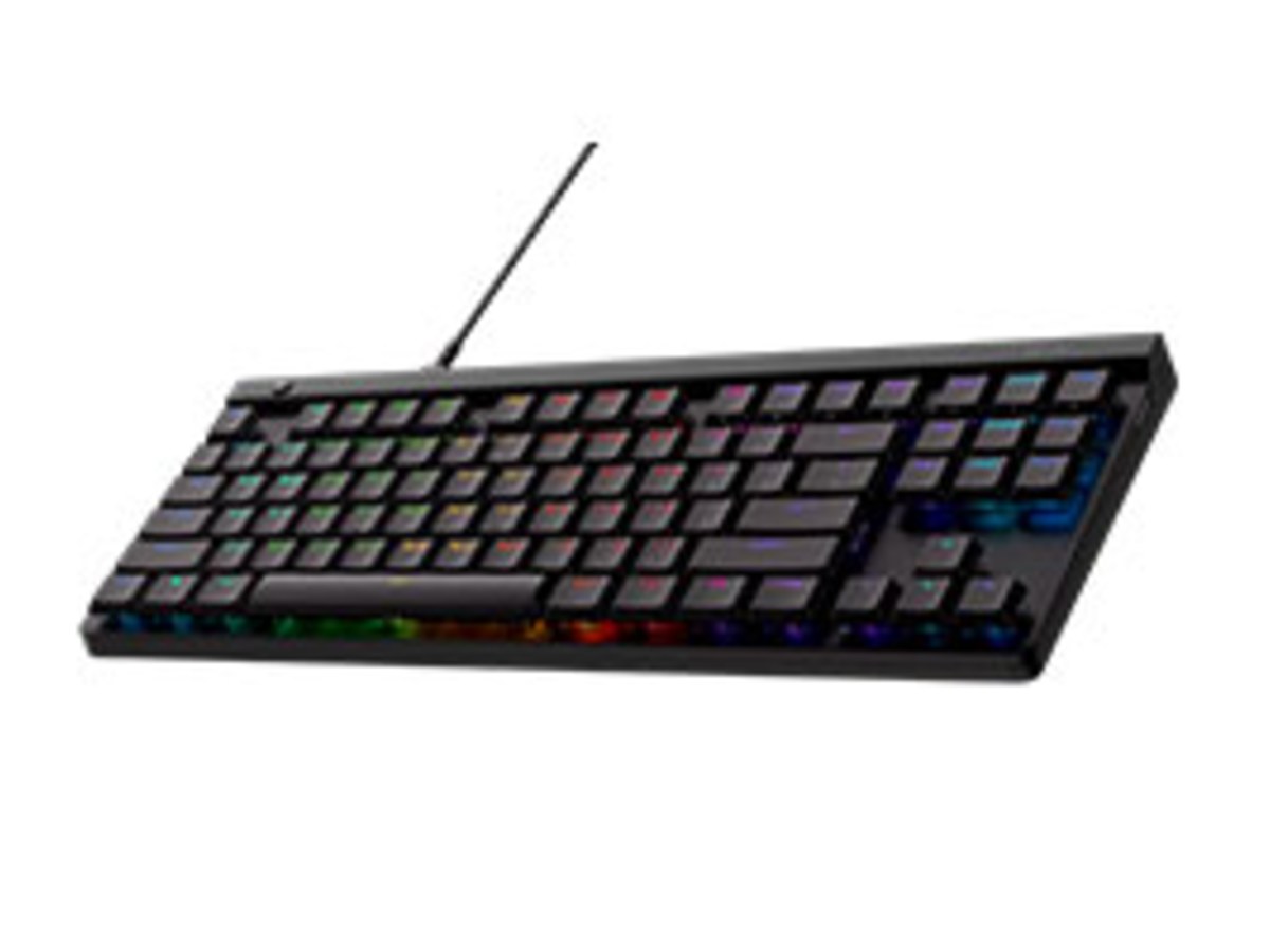 羅技G G515 輕薄機械式 TKL 電競鍵盤 - 黑