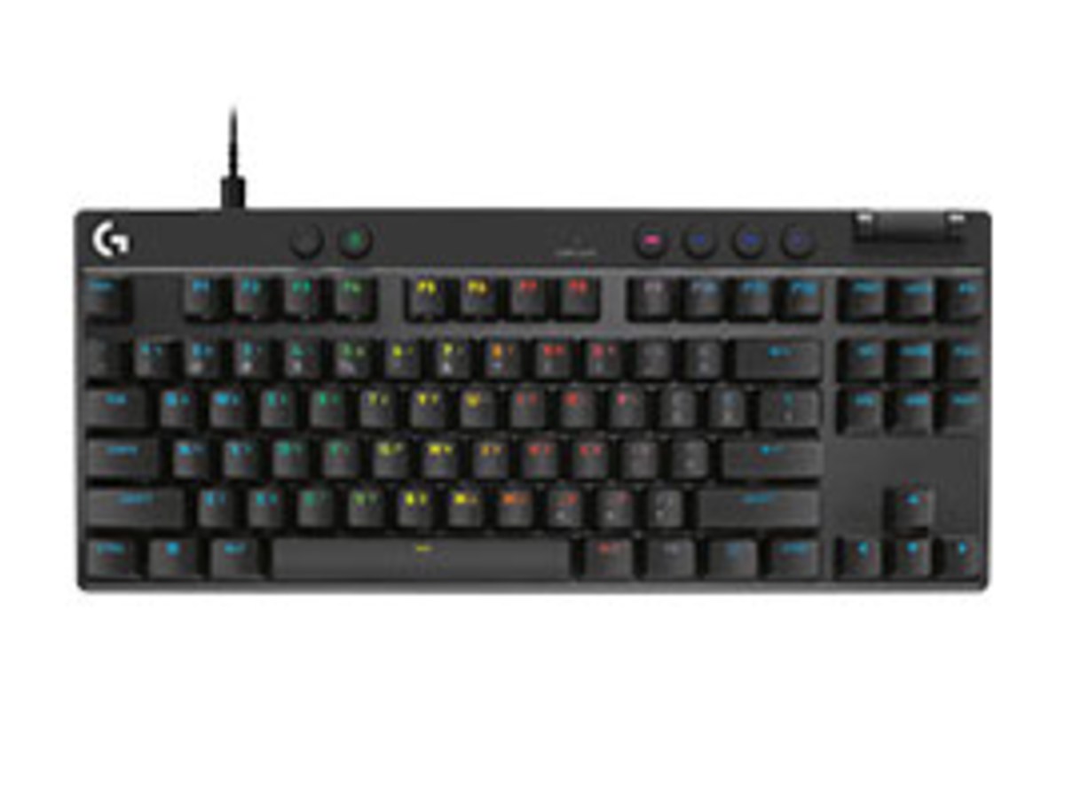 羅技G PRO X TKL RAPID 電競 鍵盤 - 黑