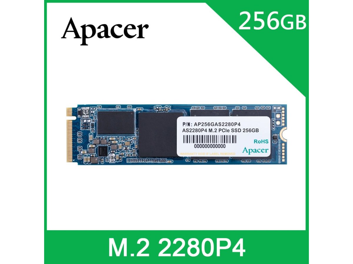 Apacer AS2280P4 M.2 PCIe 256GB