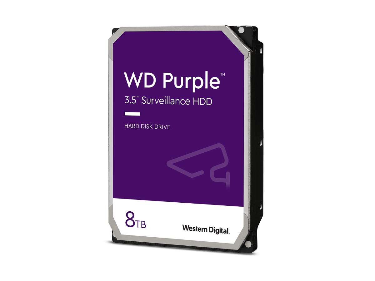 WD【紫標】8TB 3.5吋監控硬碟(WD85PURZ )