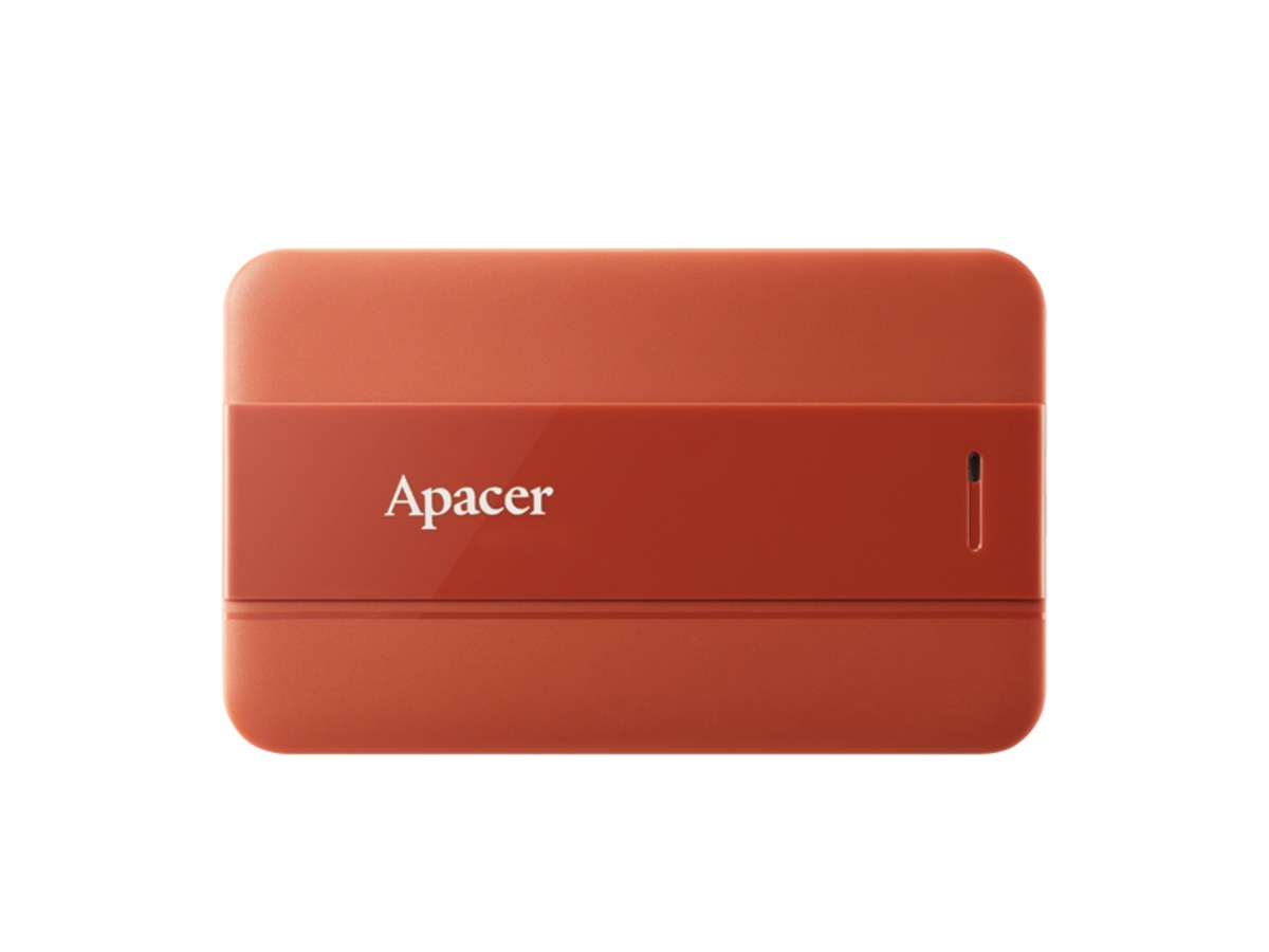 Apacer宇瞻AC237 2TB USB3.2 Gen1 2.5吋防護型行動硬碟-紅
