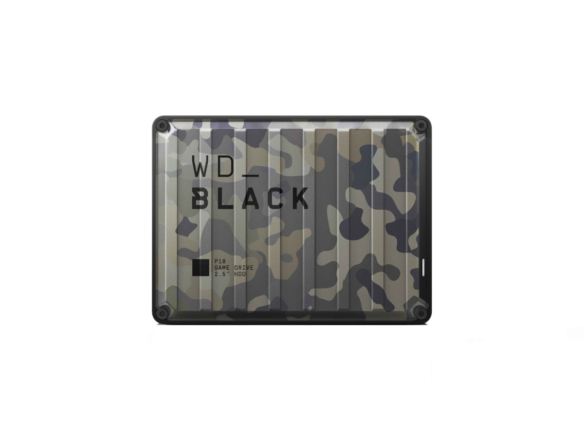 WD 黑標 P10 Game Drive 6TB(迷彩) 2.5吋電競行動硬碟
