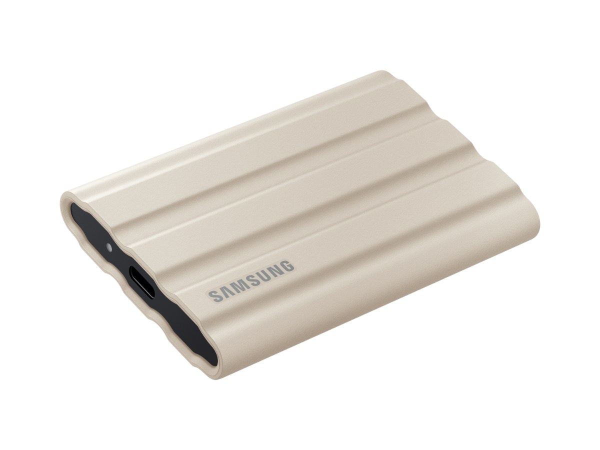 Samsung SSD T7 Shield 1TB(奶茶棕)(MU-PE1T0K/WW)/迷你移動固態硬碟