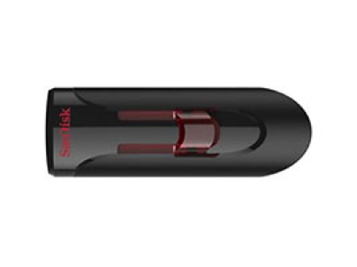 SANDISK CZ600/Cruzer Glide 3.0 USB 64GB/伸縮碟/紅滑蓋