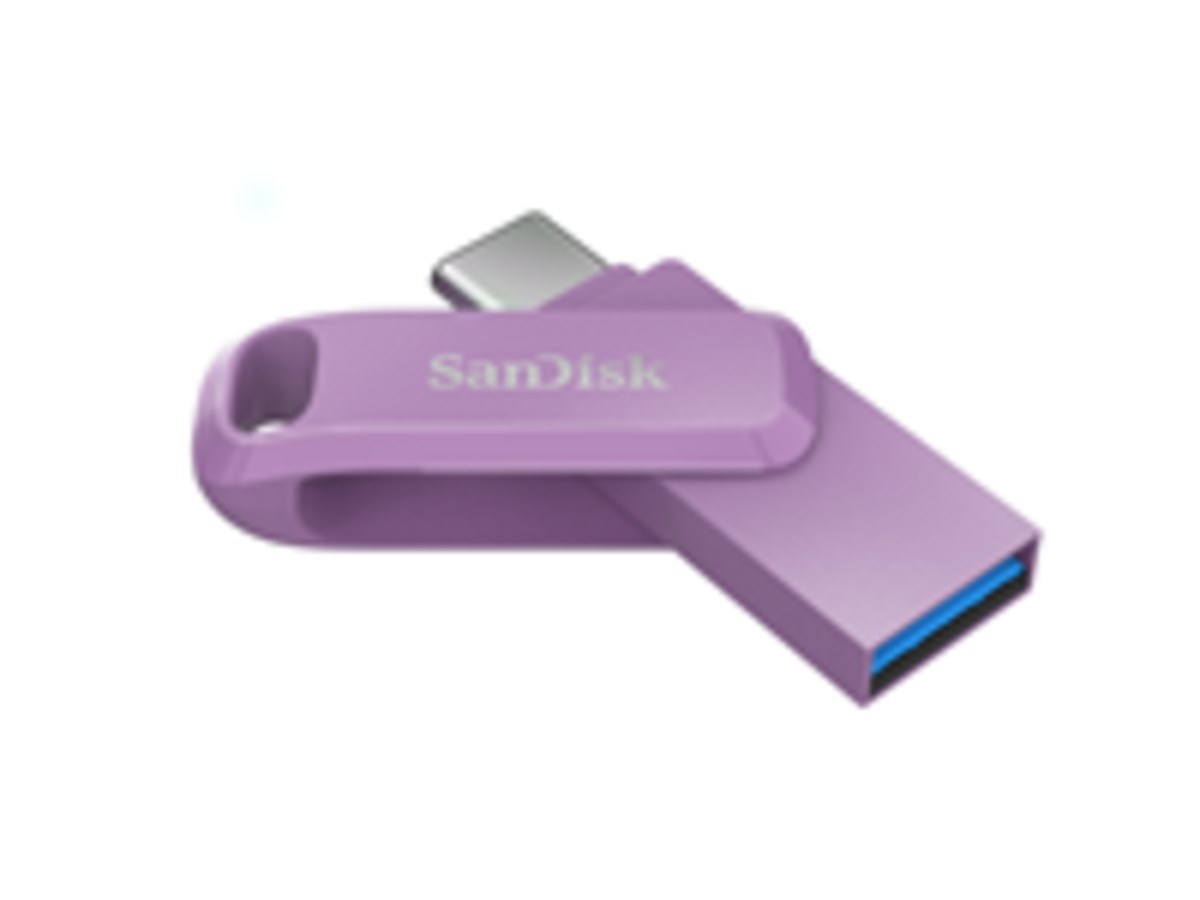 SANDISK SDDDC3/Ultra Go USB Type C+A雙用/2TB/USB3.2 Gen 1/超高速讀取400MB/s 薰衣