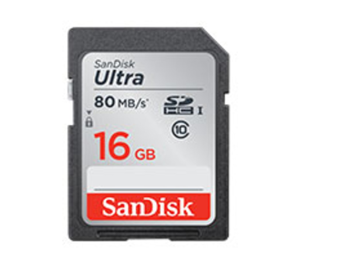 SanDisk Ultra SDHC 16GB, C10, UHS-I, 80MB/s R, 4x6, 10Y