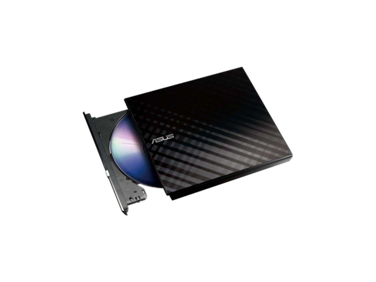 華碩 SDRW-08D2S-U/BLK 外接燒錄器-黑色