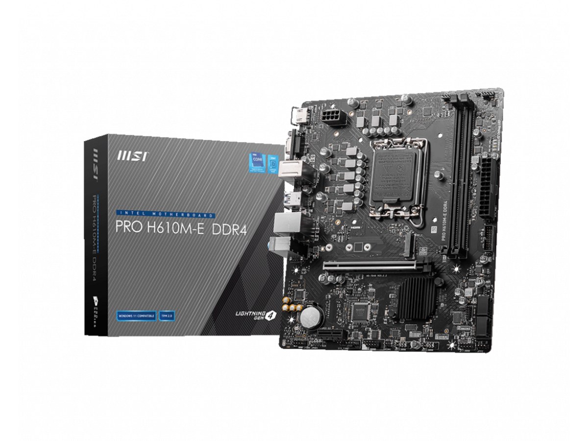 微星PRO H610M-E (DDR5)