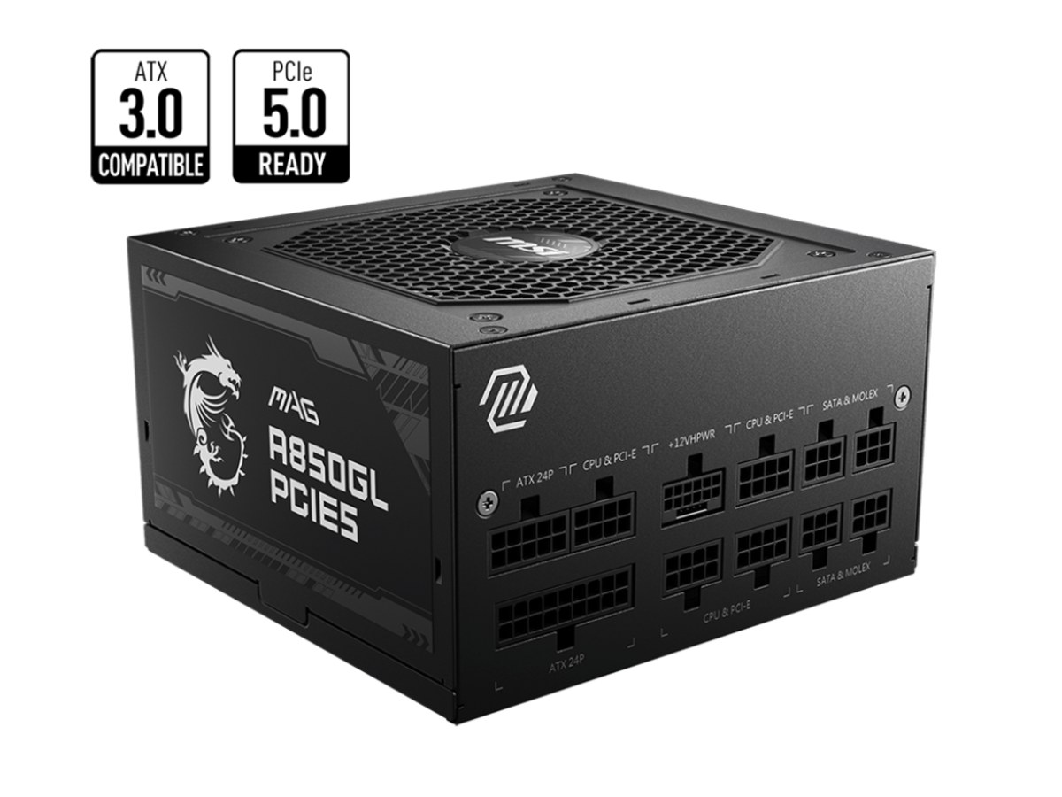 微星 MAG A850GL PCIE5 電源供應器