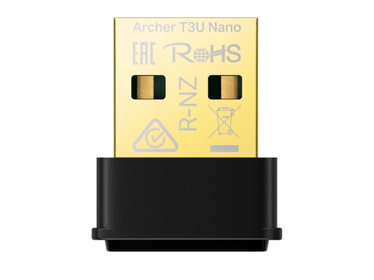 TP-LINK (家用) Archer T3U Nano AC1300 MU-MIMO 超迷你型 USB 無線網卡