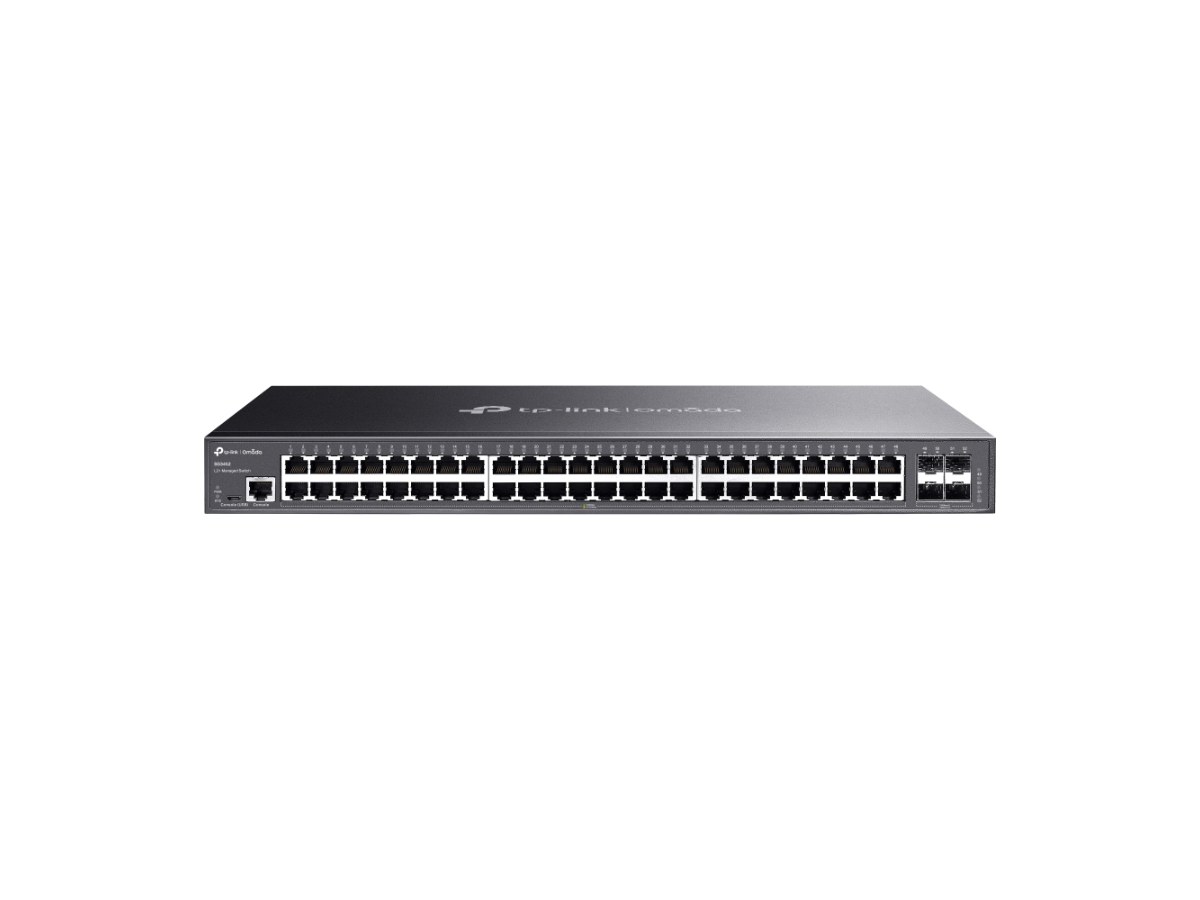 TP-LINK (商用) SG3452 Omada 48 埠 Gigabit L2+ 管理型交換器 (含 4 個 SFP 插槽)