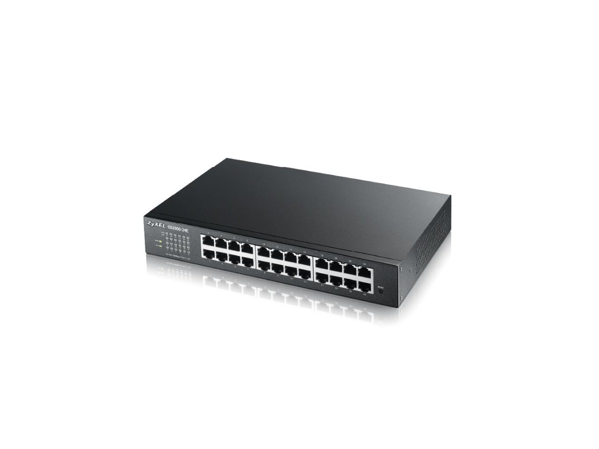 Zyxel 合勤GS1900-24E 智慧型網管24埠Gigabit交換器