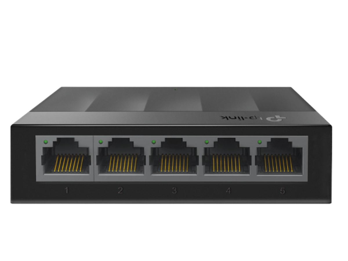 TP-LINK (家用) LS1005G 5埠 10/100/1000Mbps 桌上型交換器(塑膠殼)