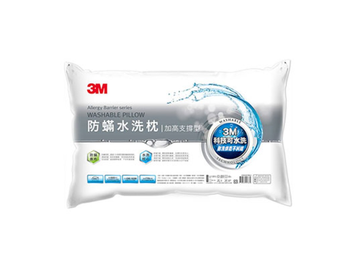 3M WZ400防蹣水洗枕-加高支撐型7100186584