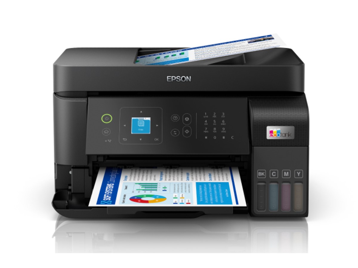 EPSON L5590 雙網傳真 智慧遙控連續供墨複合機