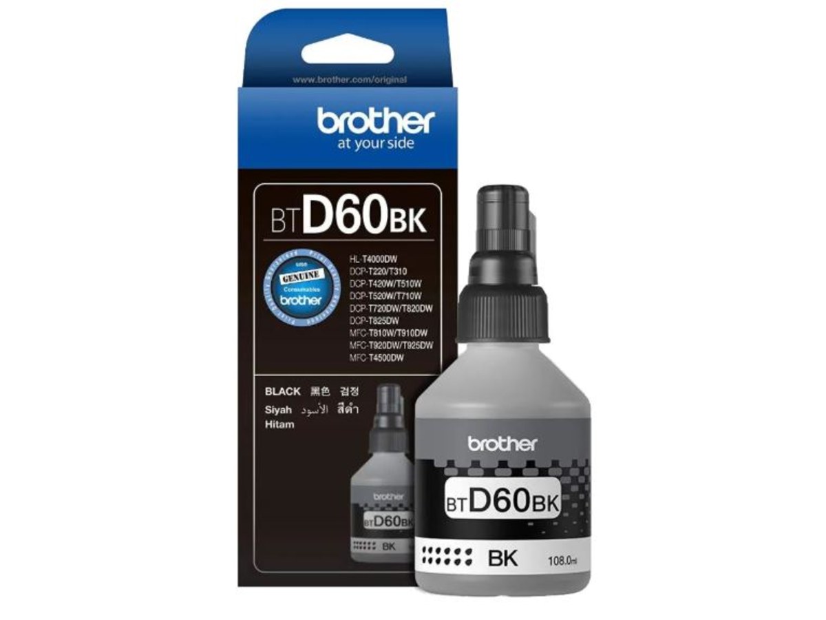 Brother BTD60BK 連供黑色墨水