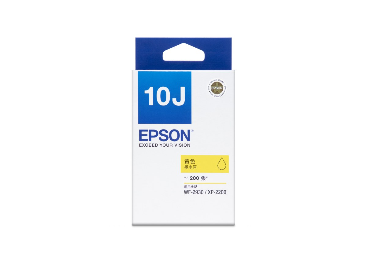 EPSON C13T10J450 (No.10J) 黃色墨水匣