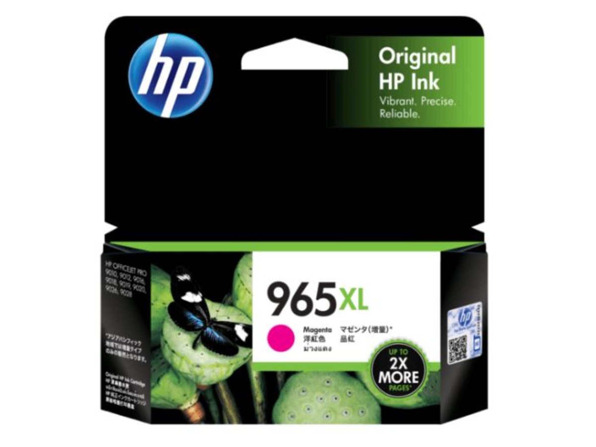 HP INK-3JA82AA (No.965XL) 紅色高容量墨水匣