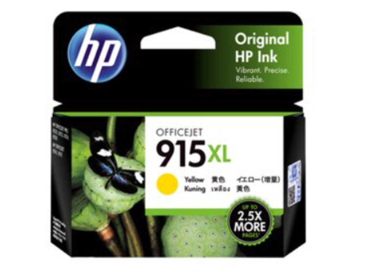 HP INK-3YM21AA (No.915XL) 黃色高容量墨水匣
