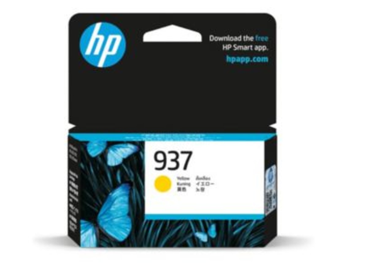 HP INK-4S6W4NA (No.937) 黃色墨水匣