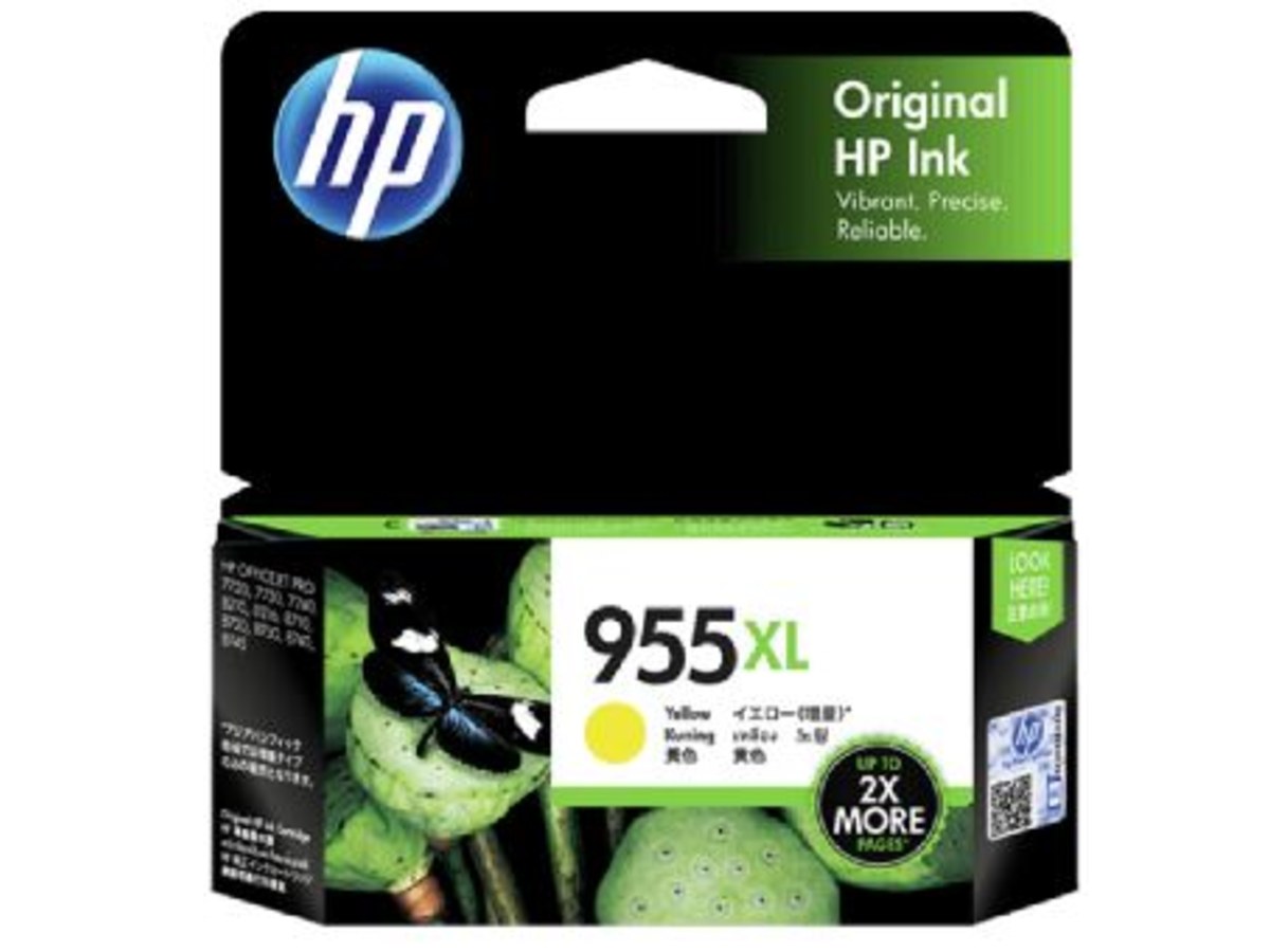 HP INK-L0S69AA (No.955XL) 黃色高容量墨水匣