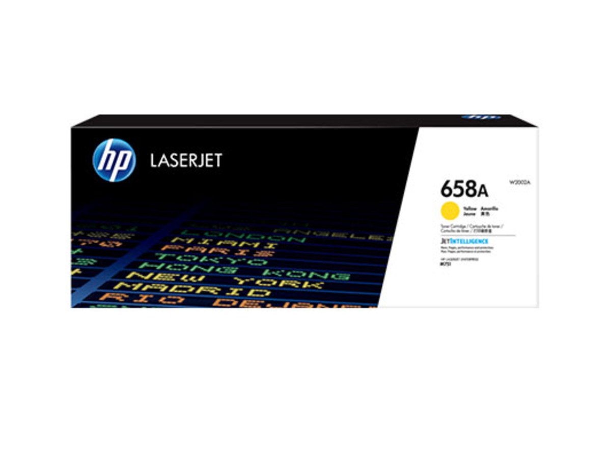 HP 658A 黃色 LaserJet 碳粉匣