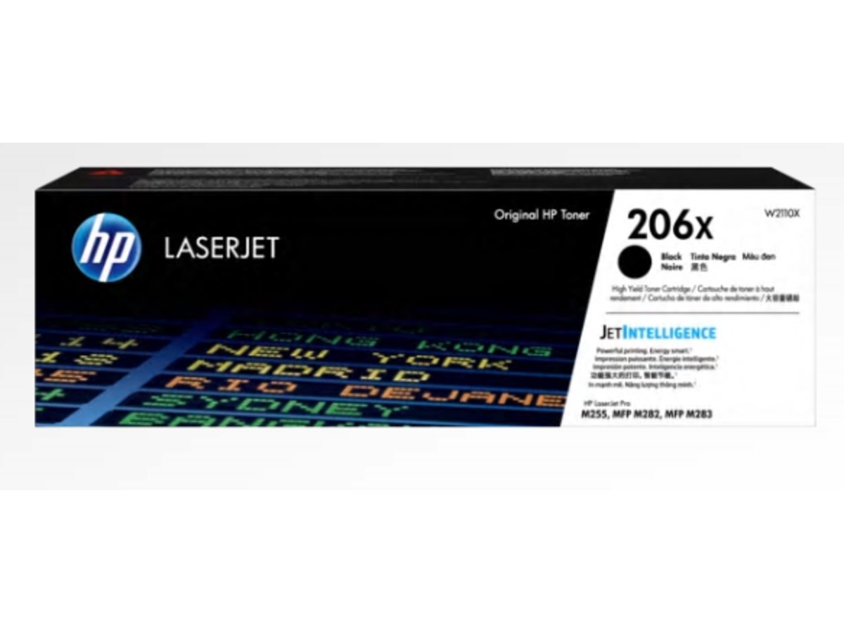HP 206X 黑色 LaserJet 碳粉匣