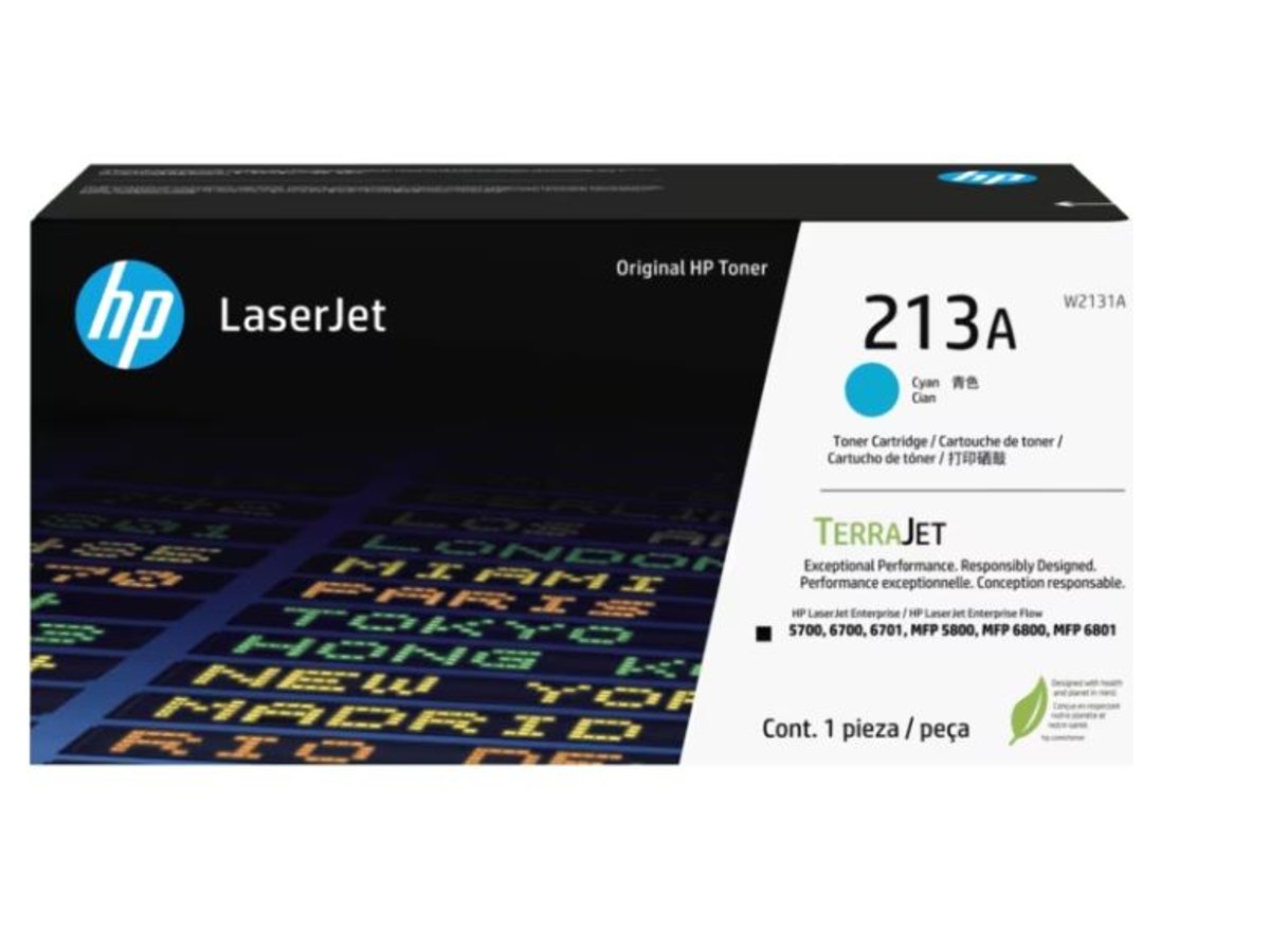 HP 213A 藍色 LaserJet 碳粉匣