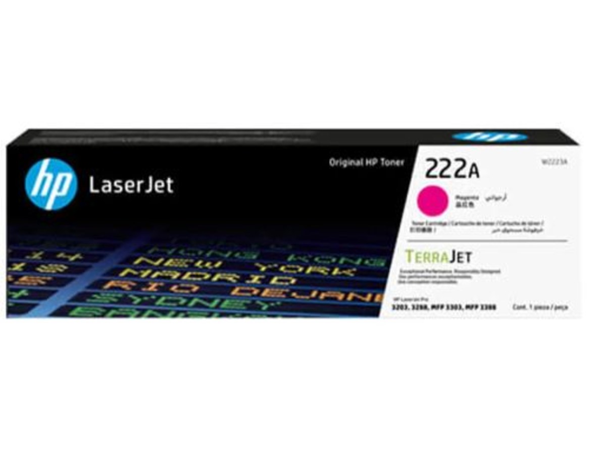 HP 222A 紅色 LaserJet 碳粉匣