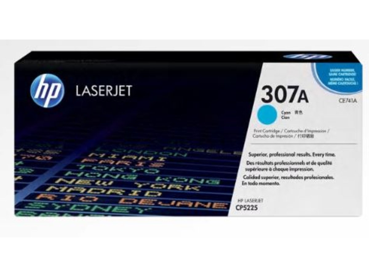 HP CE741A 青色碳粉匣