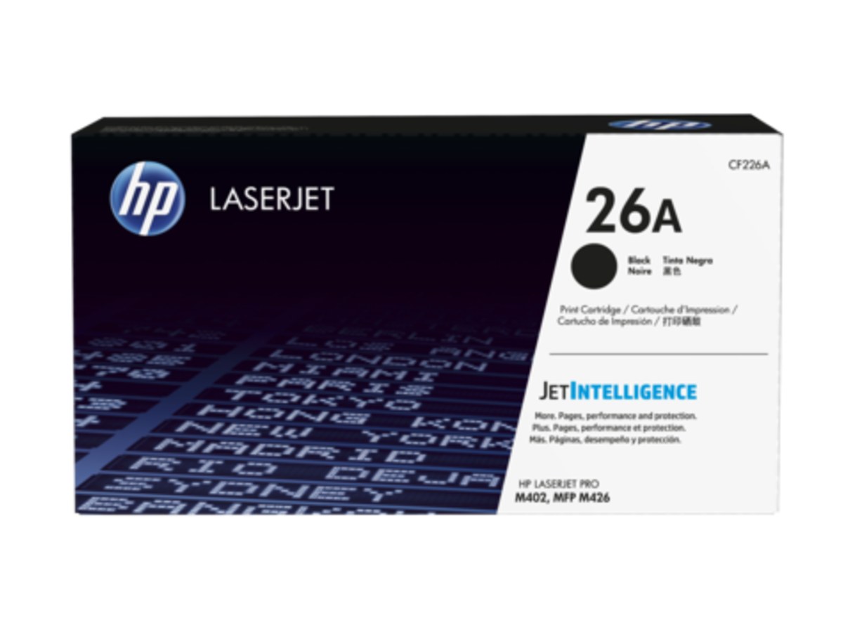 HP 26A 黑色 LaserJet 碳粉匣