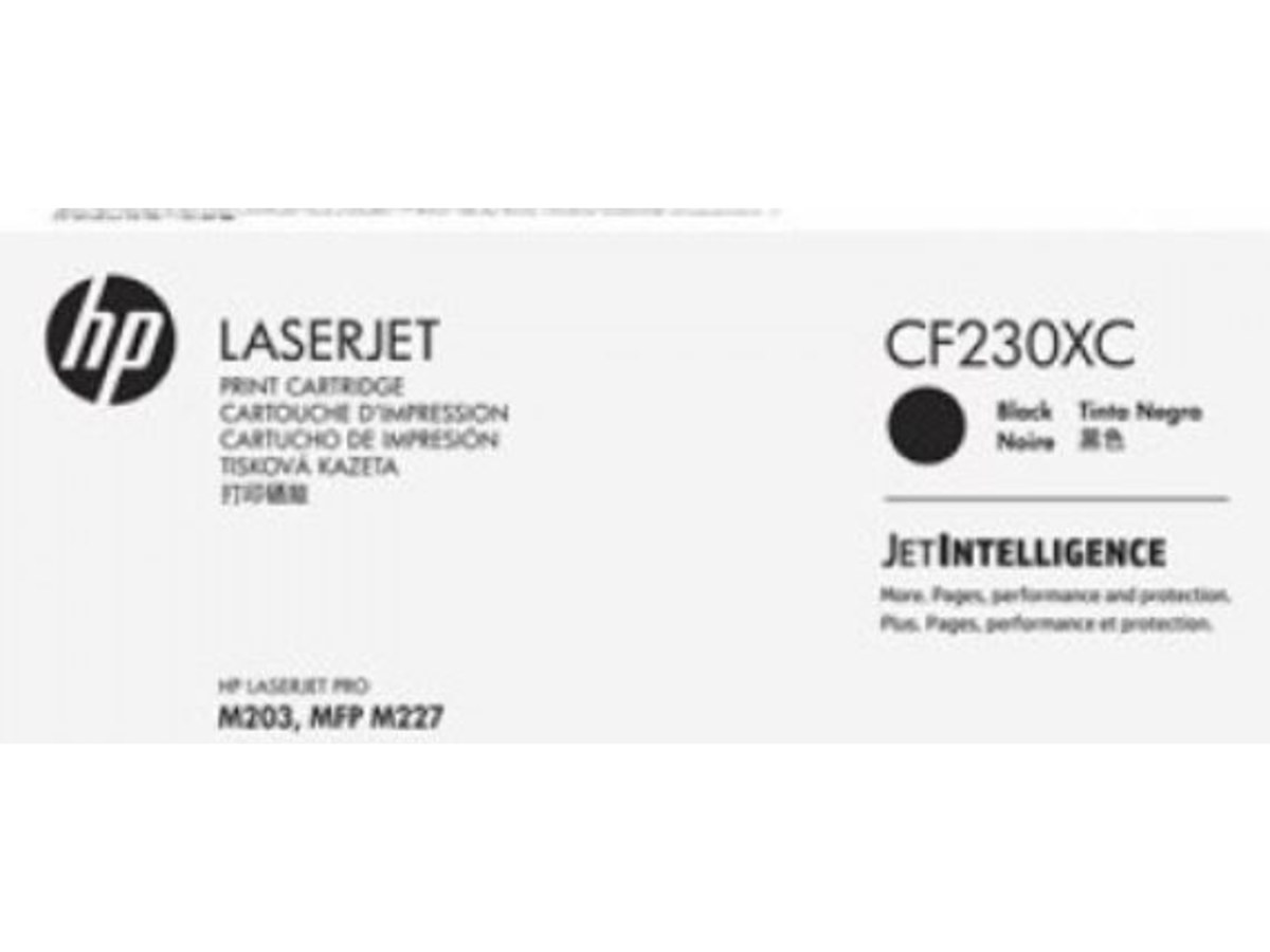 HP 30X (白盒包裝)黑色 LaserJet 碳粉匣