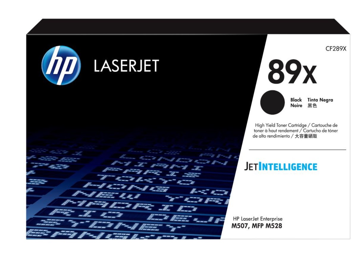 HP 89X 黑色 LaserJet 碳粉匣