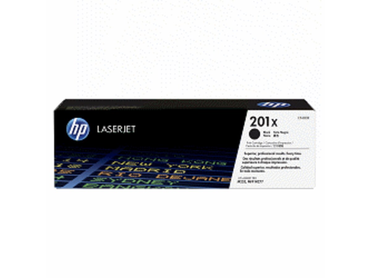 HP 201X HP 黑色高容量碳粉匣