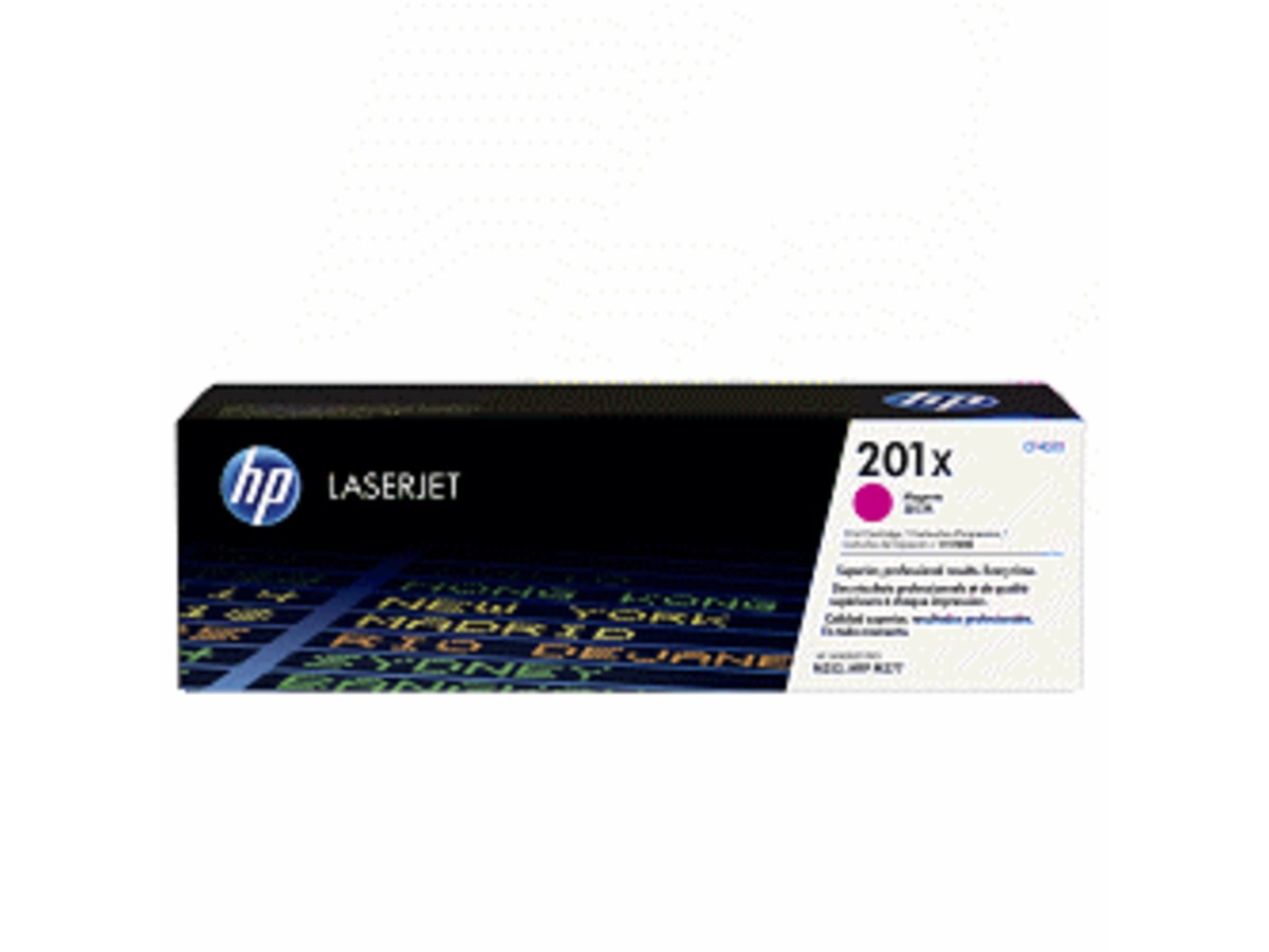 HP 201X 紅色高容量碳粉匣