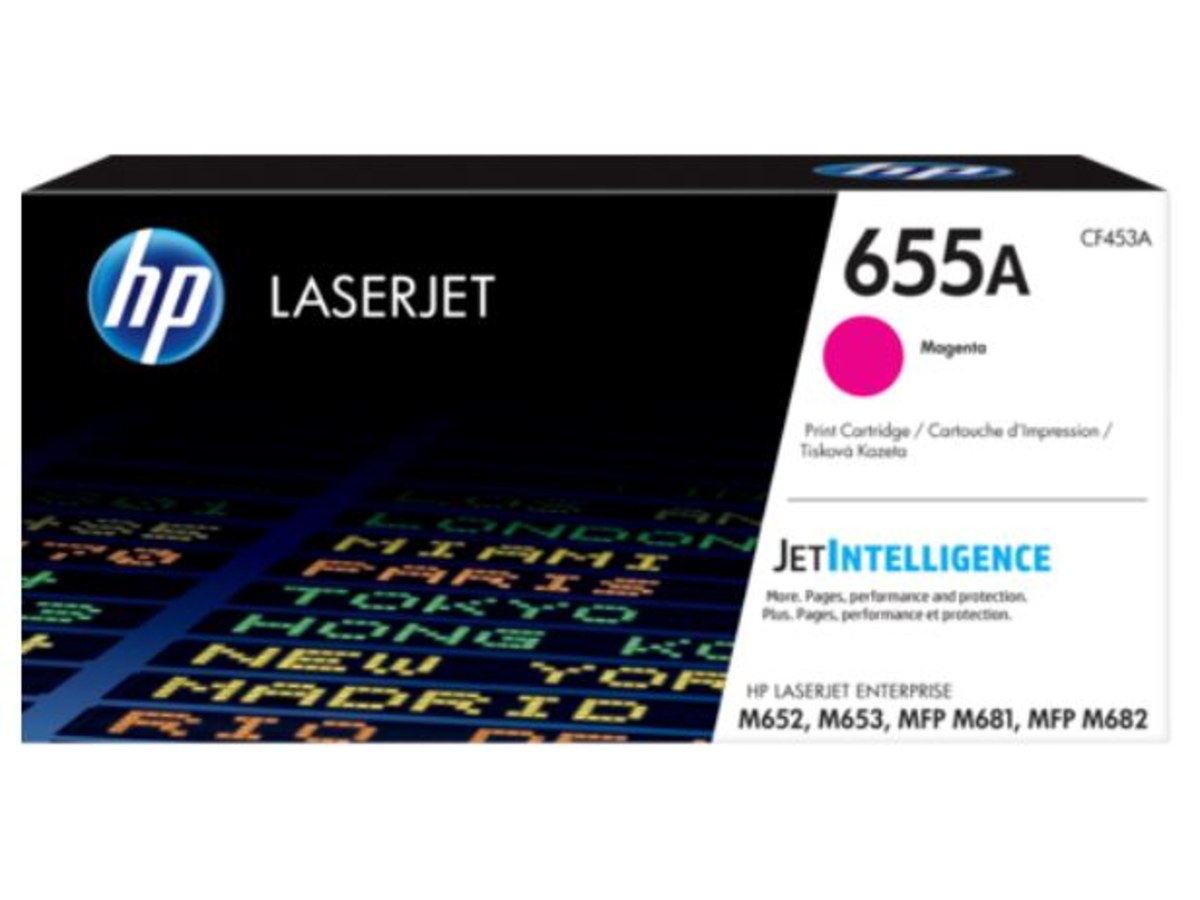 HP 655A 紅色碳粉匣