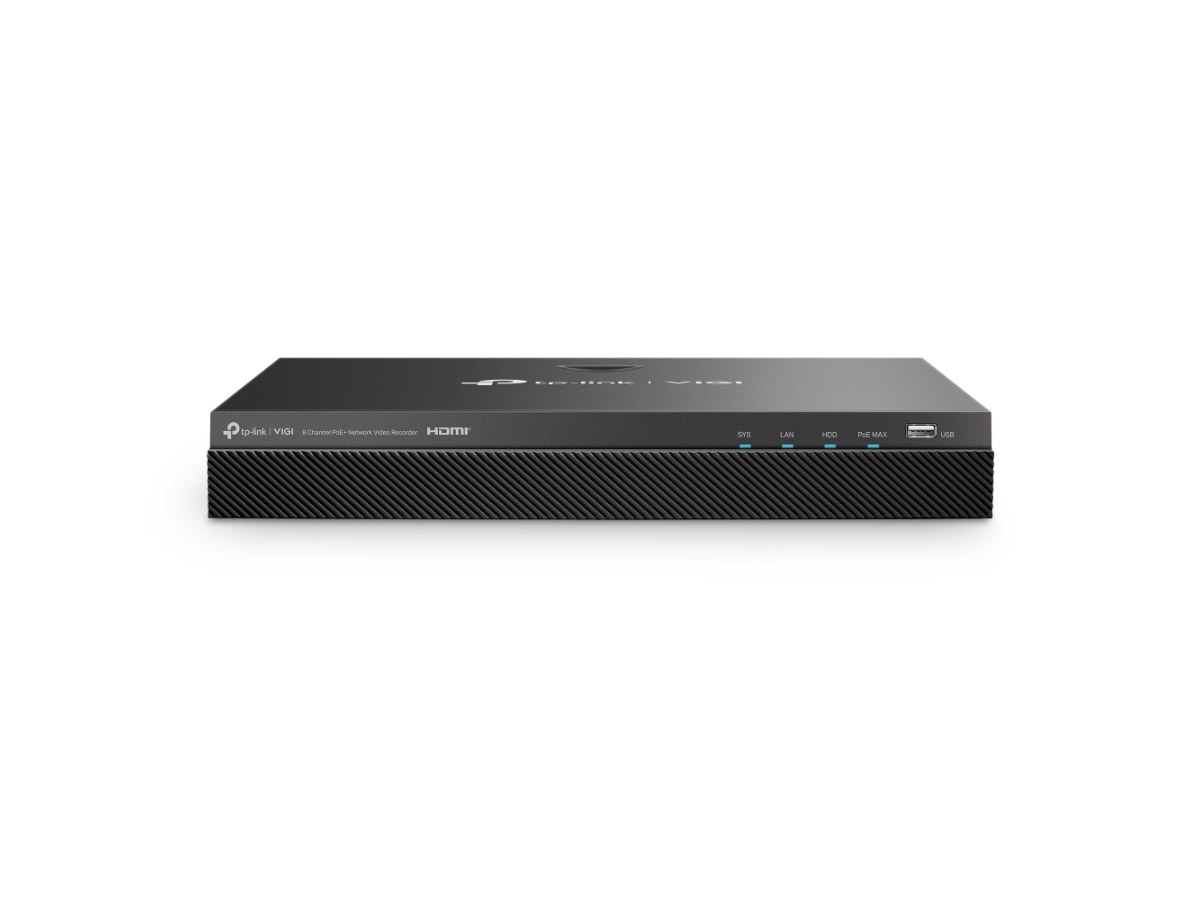 TP-LINK (商用) VIGI NVR2008H-8PMP VIGI 8 路 PoE+ 網路監控主機/監視器主機(NVR)
