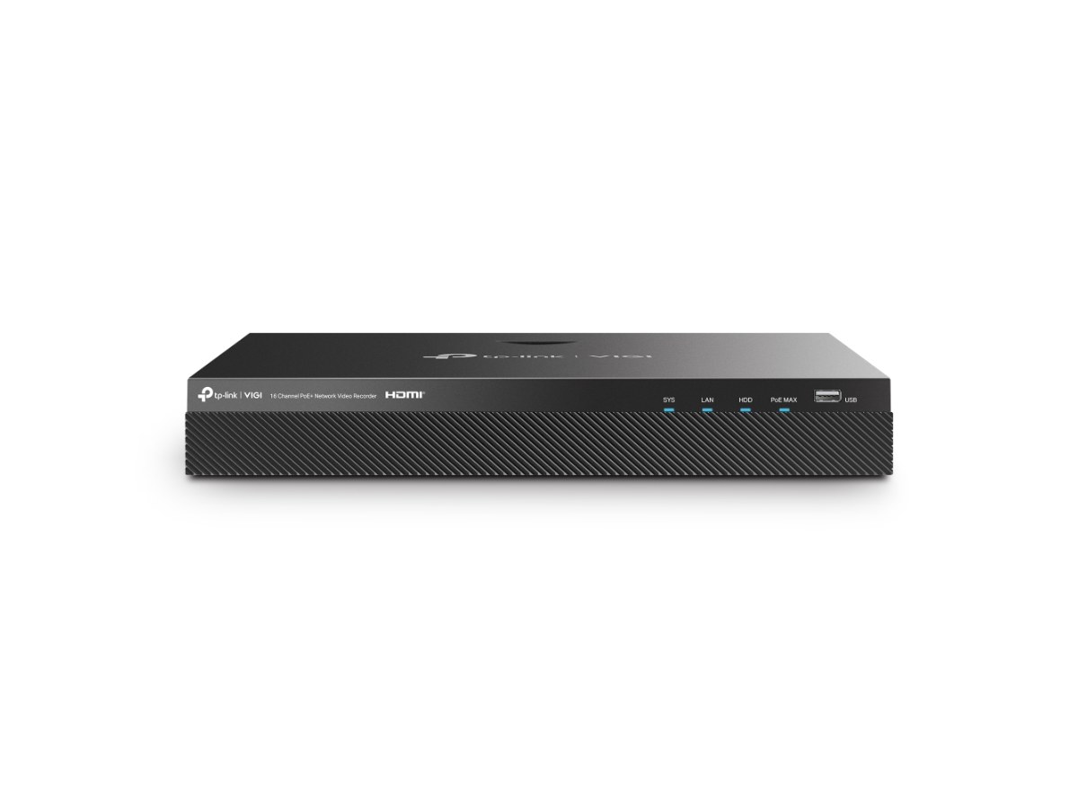 TP-LINK VIGI 16 路 PoE+ 網路監控主機 NVR2016H-16MP