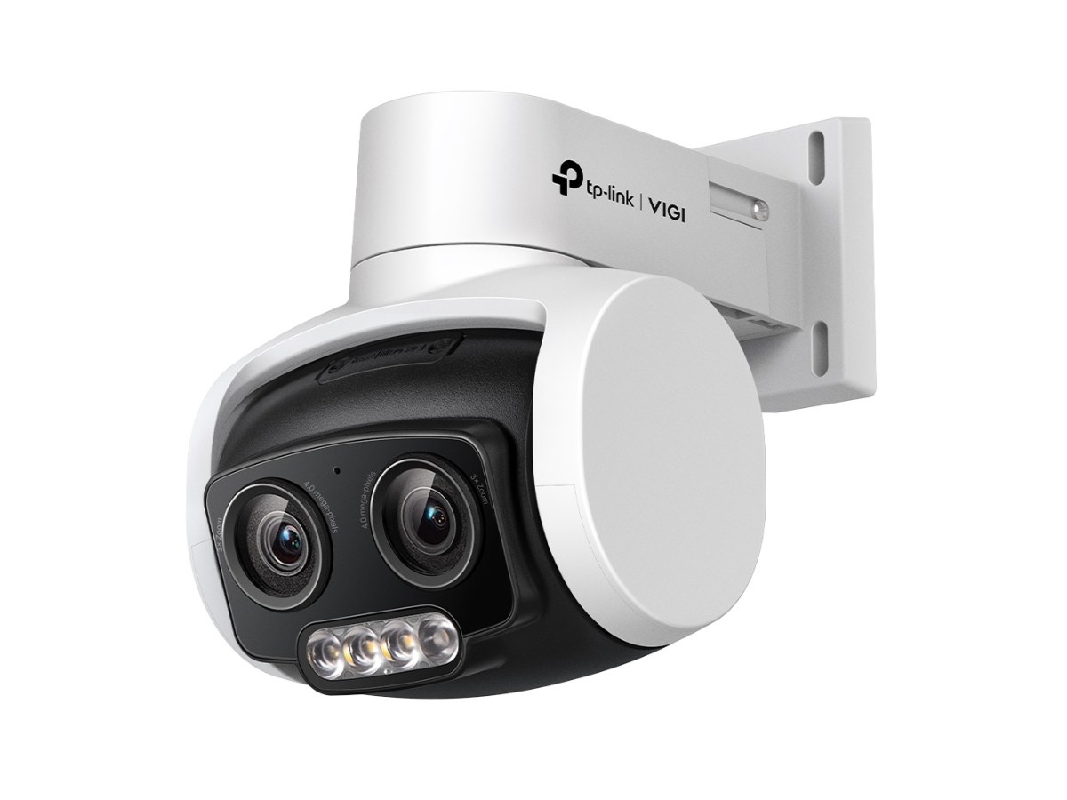TP-LINK VIGI 4MP 戶外型全彩雙鏡頭變焦旋轉式監視器 VIGI C540V